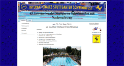 Desktop Screenshot of internationales-stuttgarter-schwimmfest.de