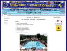 Tablet Screenshot of internationales-stuttgarter-schwimmfest.de